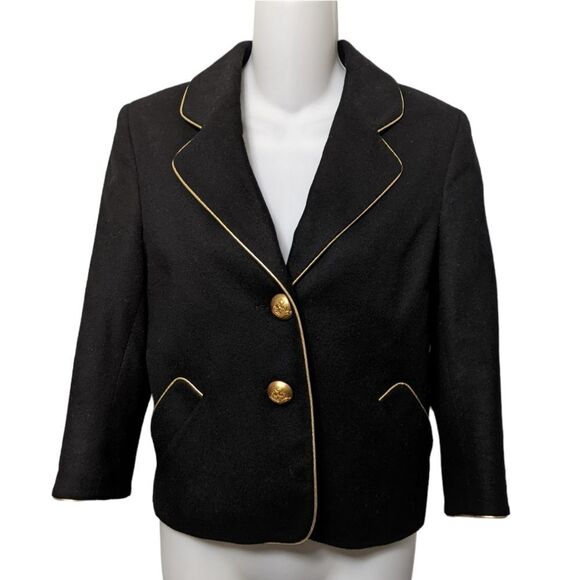 SARA BERMAN Wool Blend Blazer S - Picture 1 of 7